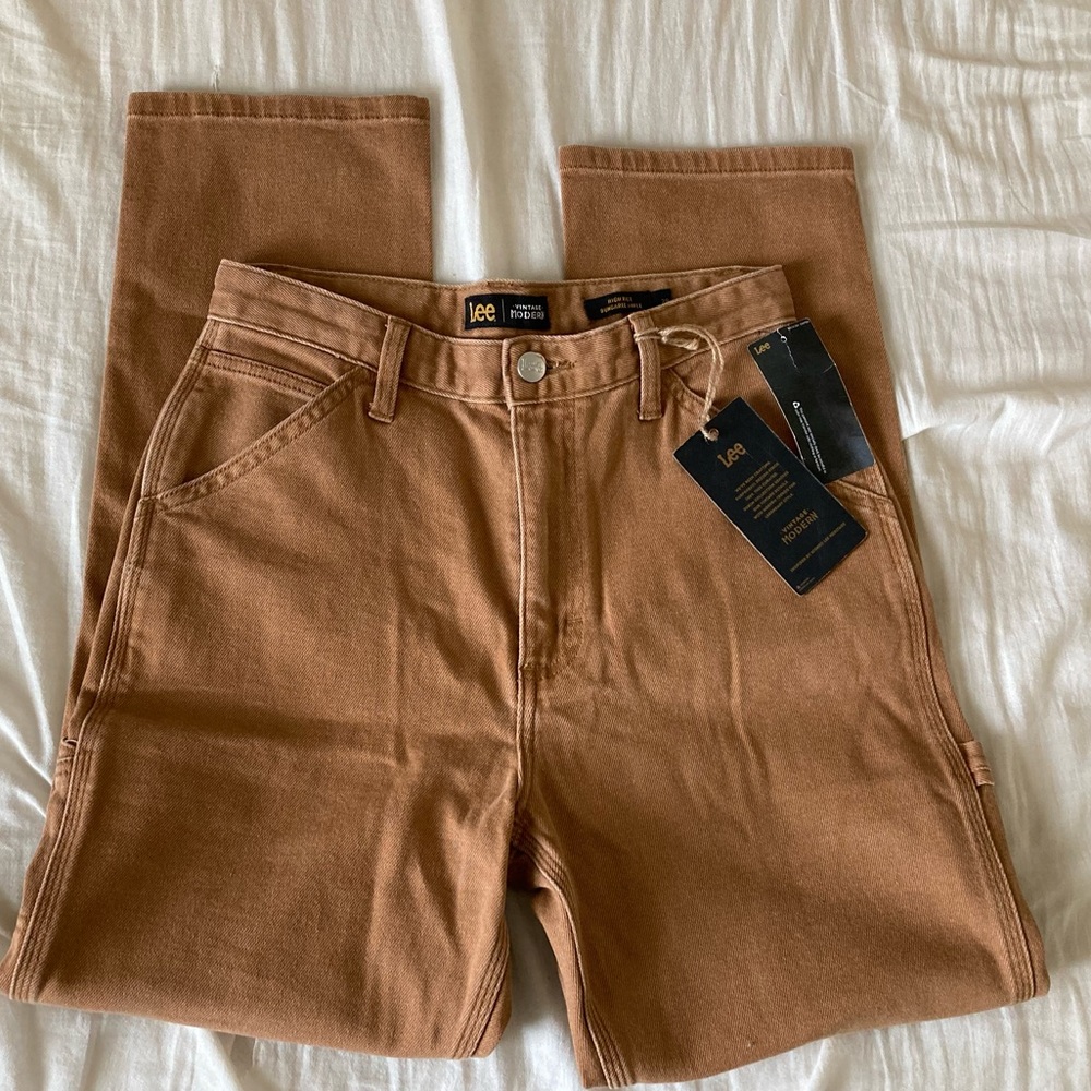 Lee Brown Carpenter Jeans NWT